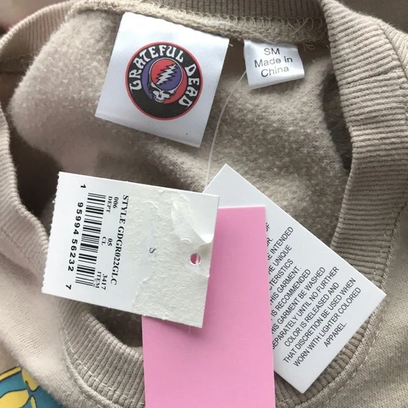 Grateful Dead Forever Tie Dye Sweatshirt Small - Picture 4 of 4